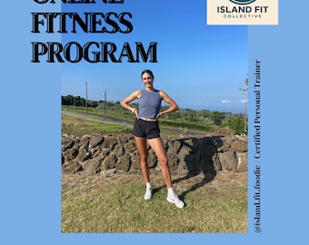 Programma di allenamento personalizzato online 1:1 / Piano fitness personalizzato di 4 settimane / Adatto ai principianti