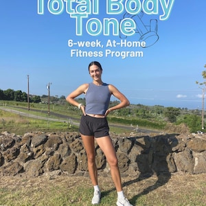Entrenamiento de 6 semanas en casa para tonificar todo el cuerpo: fuerza, HIIT y pilates (sin gimnasio)