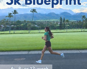 Programma di allenamento per principianti di 5 km / Programmi di corsa di 6, 8 e 12 settimane per prepararsi alla gara / Piano di allenamento in PDF stampabile