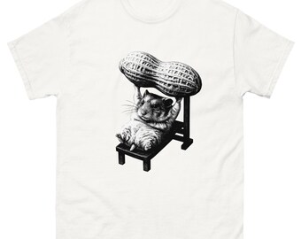 Weightlifting Hamster T-Shirt, Funny Gym Meme, Workout Humor