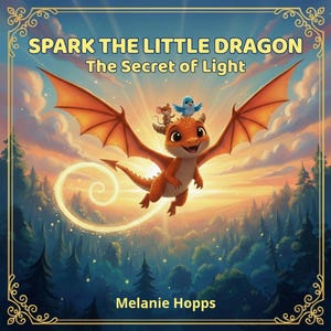 Spark the Little Dragon Bedtime Story for Kids, Digital Childrens Book PDF, Illustrated Fantasy Tale, Read Aloud Toddler Book