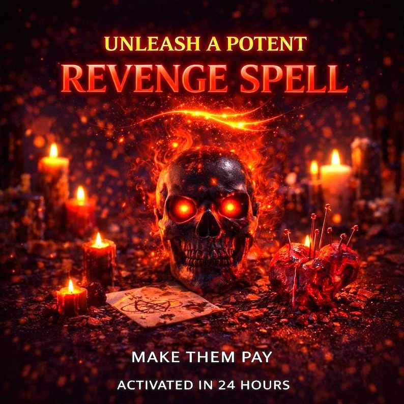 Dark Karma | Black Ritual | Negativity Return And Karmic Payback | Hex Reversal | Photo Proves image 1