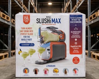 Ninja SLUSHi MAX XXL 150oz Frozen Drink Maker Smart Slush-machine, partyformaat RapidChill Pro