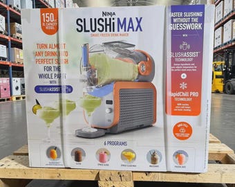Ninja SLUSHi MAX XXL 150oz Frozen Drink Maker Smart Slush-machine, partyformaat RapidChill Pro