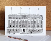 the Tetley - Leeds Greeting Card - Yorkshire Art / Illustration