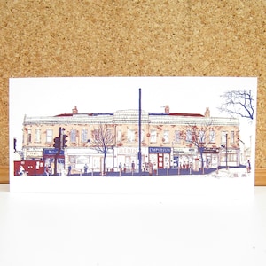 Chapeltown Road - Leeds Greeting Card - Yorkshire Art / Illustration