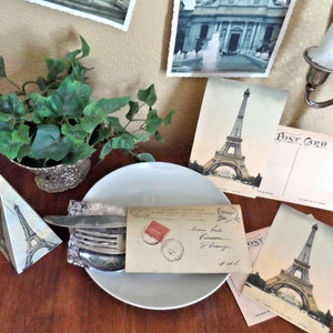 French Parisian Printable Instant Download Mini Party Pack Kit