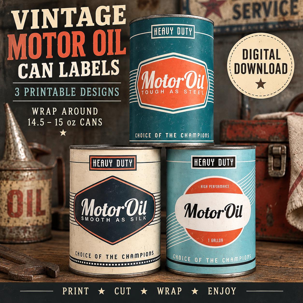USA VINTAGE オイル缶 6点 ハンディーオイラー他 まとめてセットで！ Vintage Tin Oil Cans - Etsy