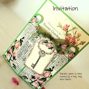 Secret Garden Printable Party Pack Kit Instant Download Alphabet ...