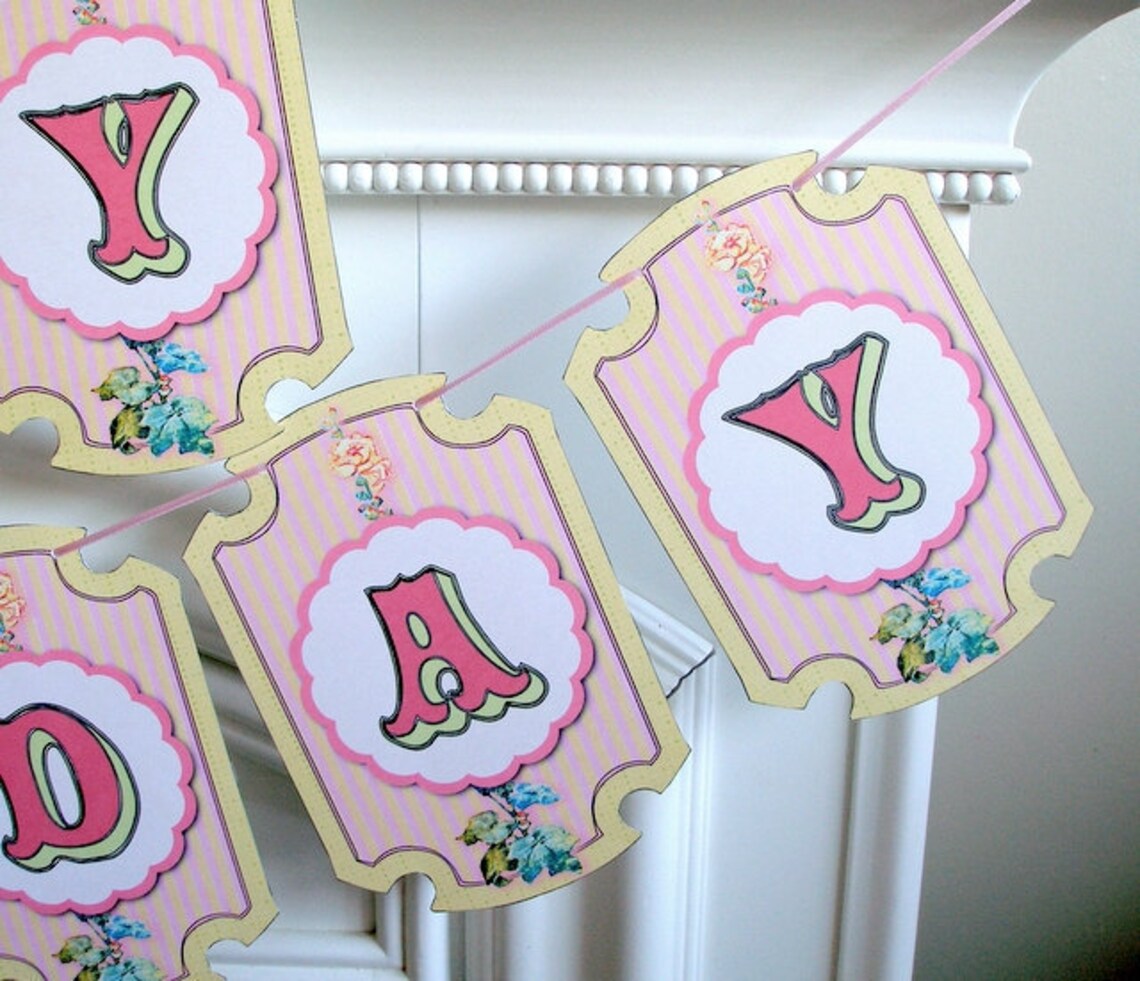Happy Birthday Banner Printable Instant Download - Etsy