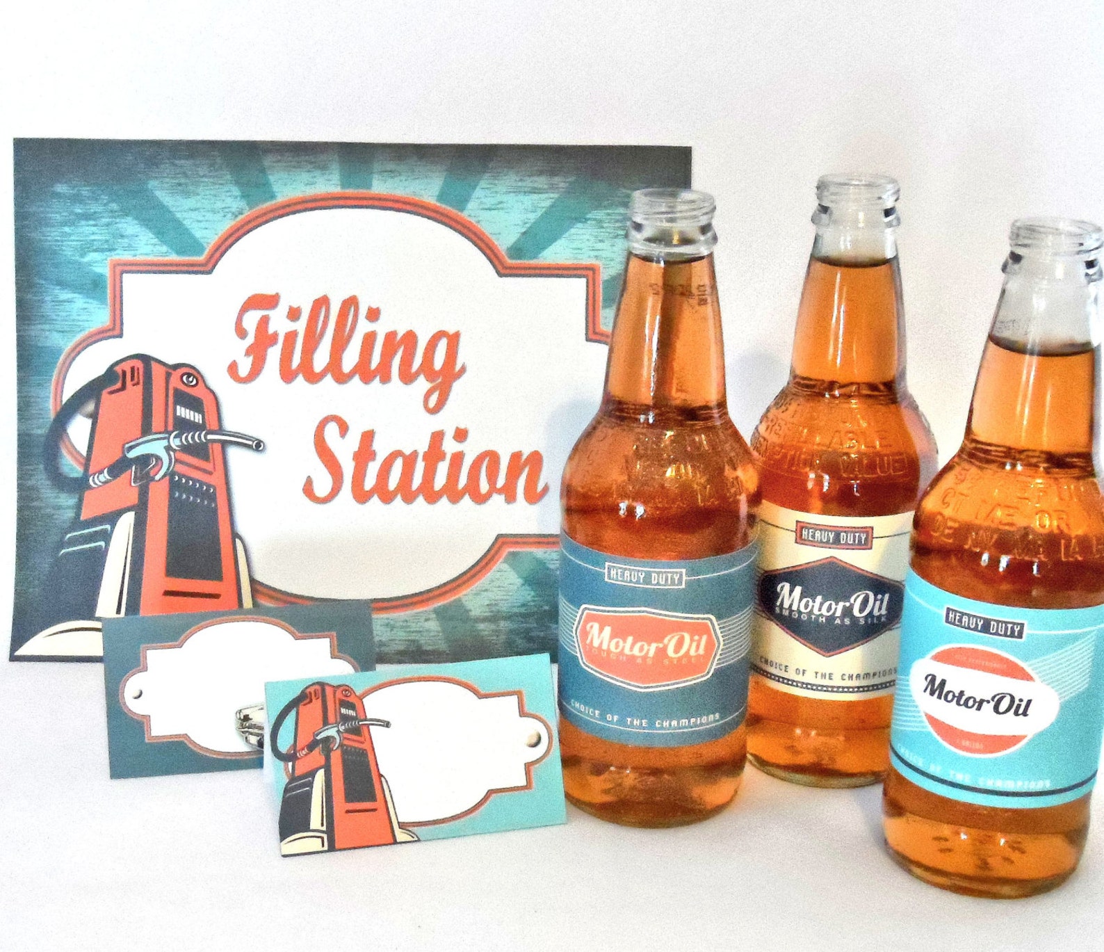 Classic Car Birthday Printable Party Pack Kit Instant Download | Etsy