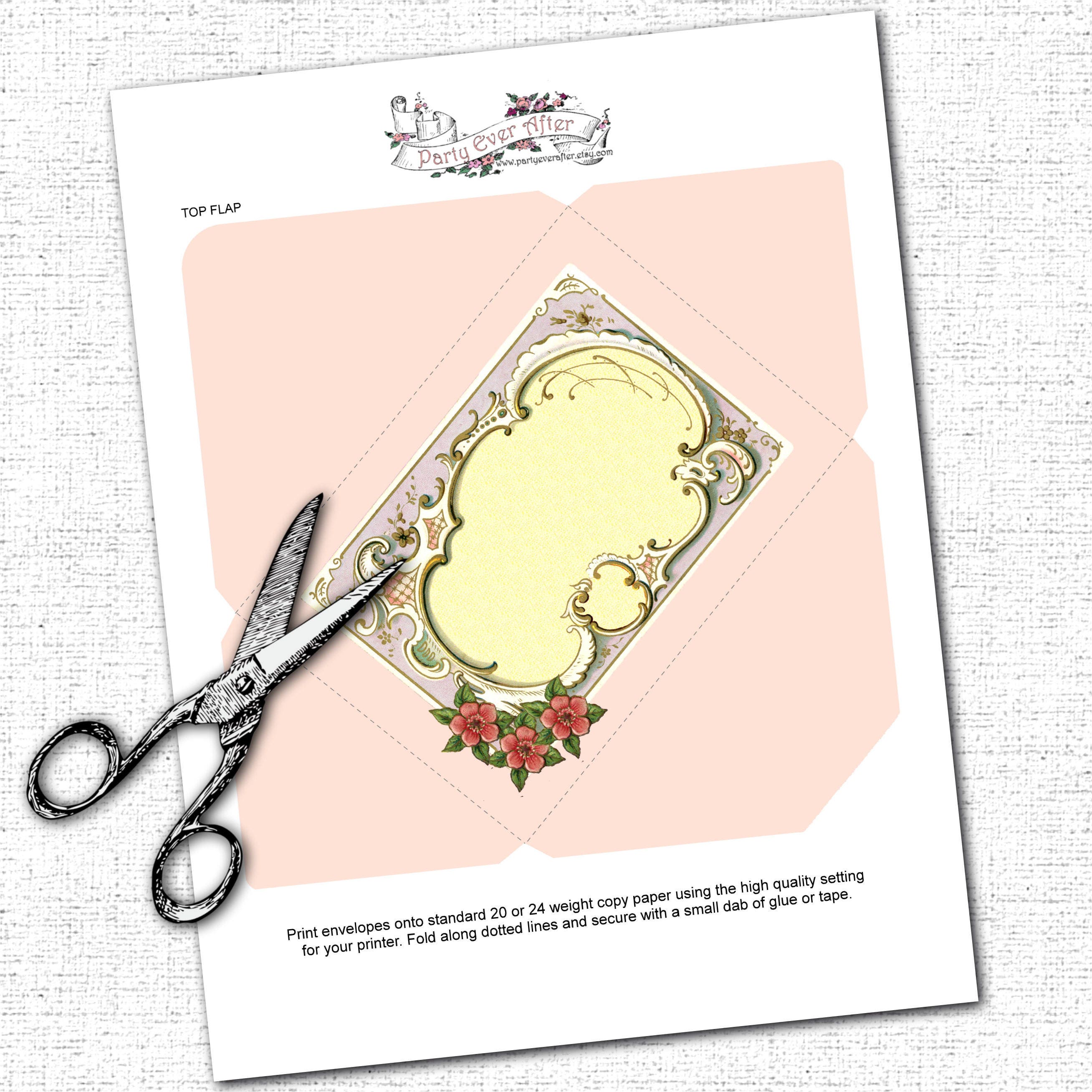 Vintage Antique Victorian Valentines Set of 4 Printable Instant ...