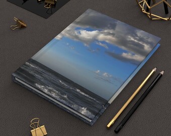 Salt Horizon | Ocean Waves Hardcover Journal