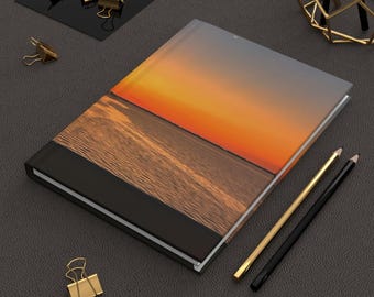 Golden Hour | Coastal Hardcover Journal