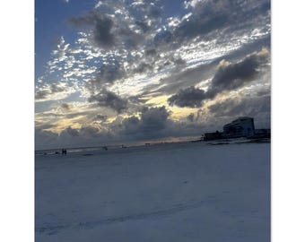 Between Light and Tide | Coastal Photography Print