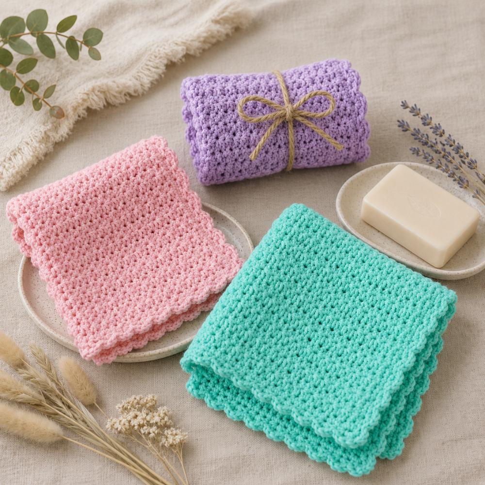 35 Crochet Patterns for the Kitchen You’ll Want to Make 29 Crochet Washcloth Pattern For Beginners