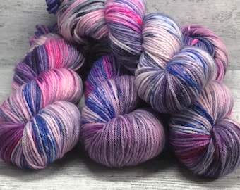 DK Sock Hand Dyed Yarn Superwash Merino