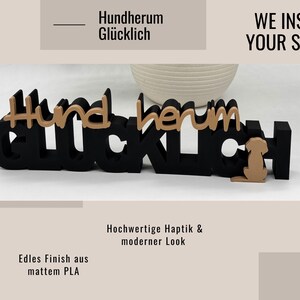 Hochwertige Haptik & moderner Look. Edles Finish aus mattem PLA.