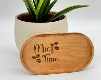 Engraved wooden coasters | Dining table decoration, Easter gift for cat lovers and coffee lovers