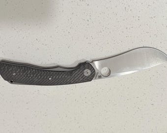 Spyderco Subvert  Carbon Fiber CPM 20CV  Sprint Run, new never used no box.