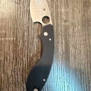 Spyderco Ouroboros  paul alexander Compression Lock VG-10 pre-owned never used. Mint Condition. no box