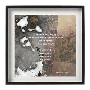 I Held An Atlas In My Lap // Giclee Print image 2