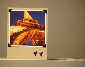 Eiffel Tower: 4x6 Folded Card