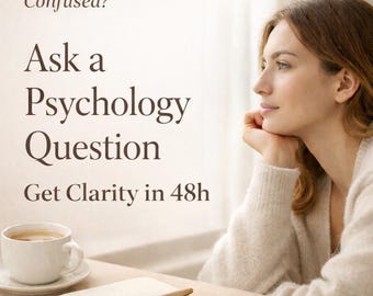 Ask a Psychology Question & Get a Personal Answer | Love, Career, Overthinking Help | Clarity in 48h