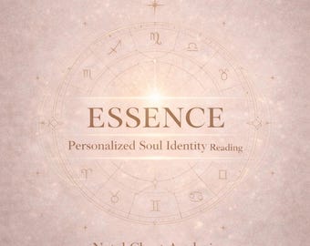 ESSENCE – Soul Identity Astrology Reading | Personalized Natal Chart Analysis | Karmic Purpose & Archetype PDF