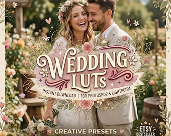 Wedding LUTs Pack | Premiere Pro, DaVinci Resolve Color Grading (Digital Download)