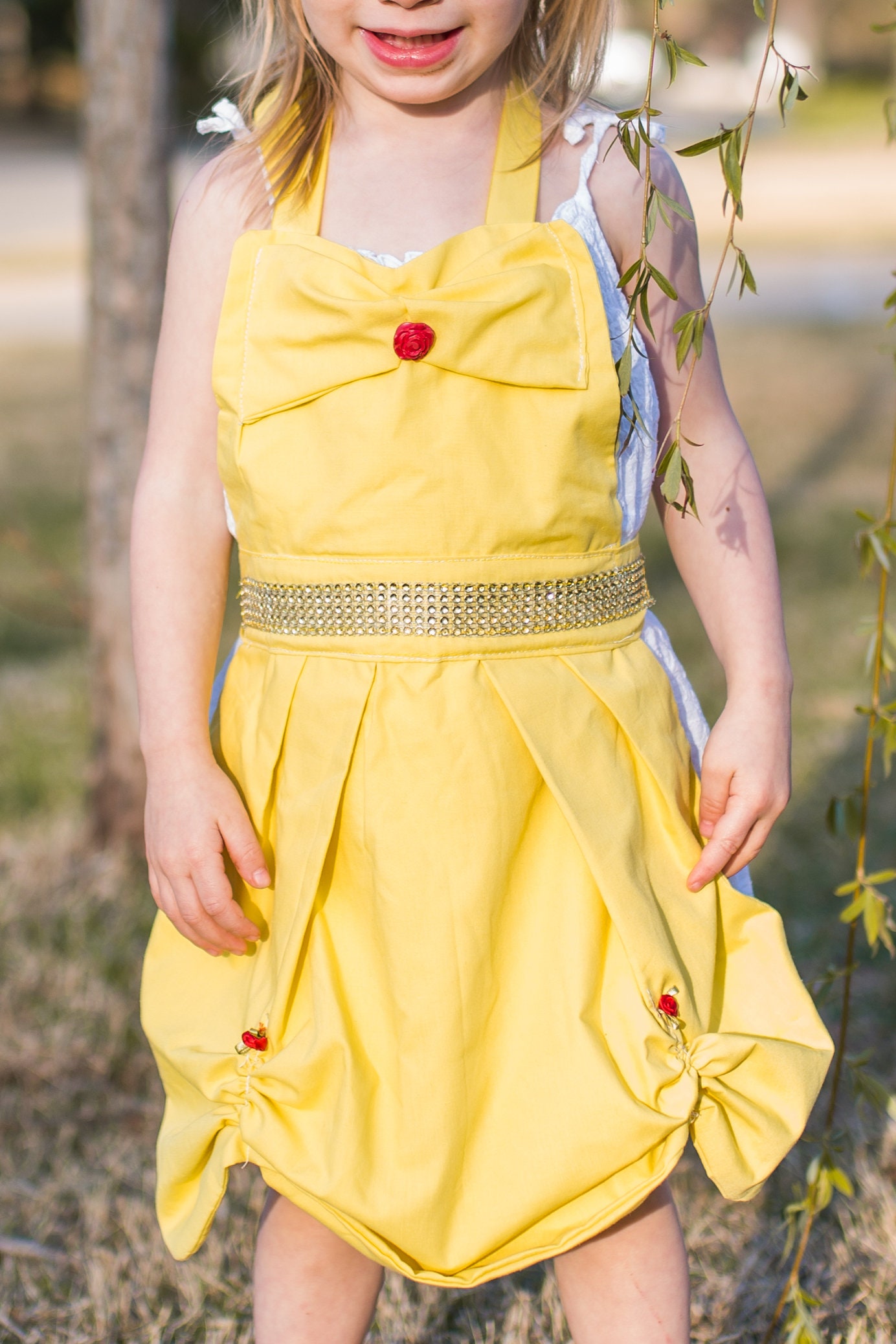Yellow Princess Dress Apron Costume Apron Princess Apron Etsy