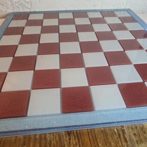 Luxury Resin Chess Set | Pink Rose Galaxy Design | Unique Handmade Gift | Board Game Art image 4