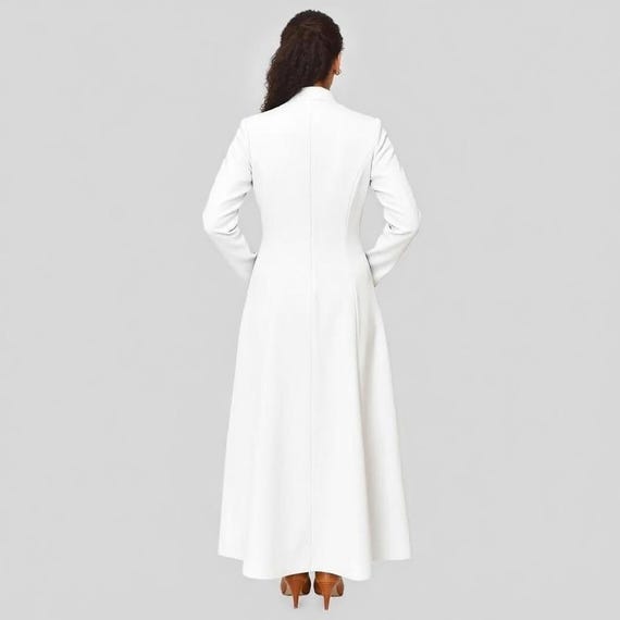 Black Clergy Dress Long Polyester Pastor Gown, Modest Religious Vestment - Gift for Her - Etsy Black Clergy Dress Long Polyester Pastor Gown, Modest Religious Vestment - Gift for Her - Etsy