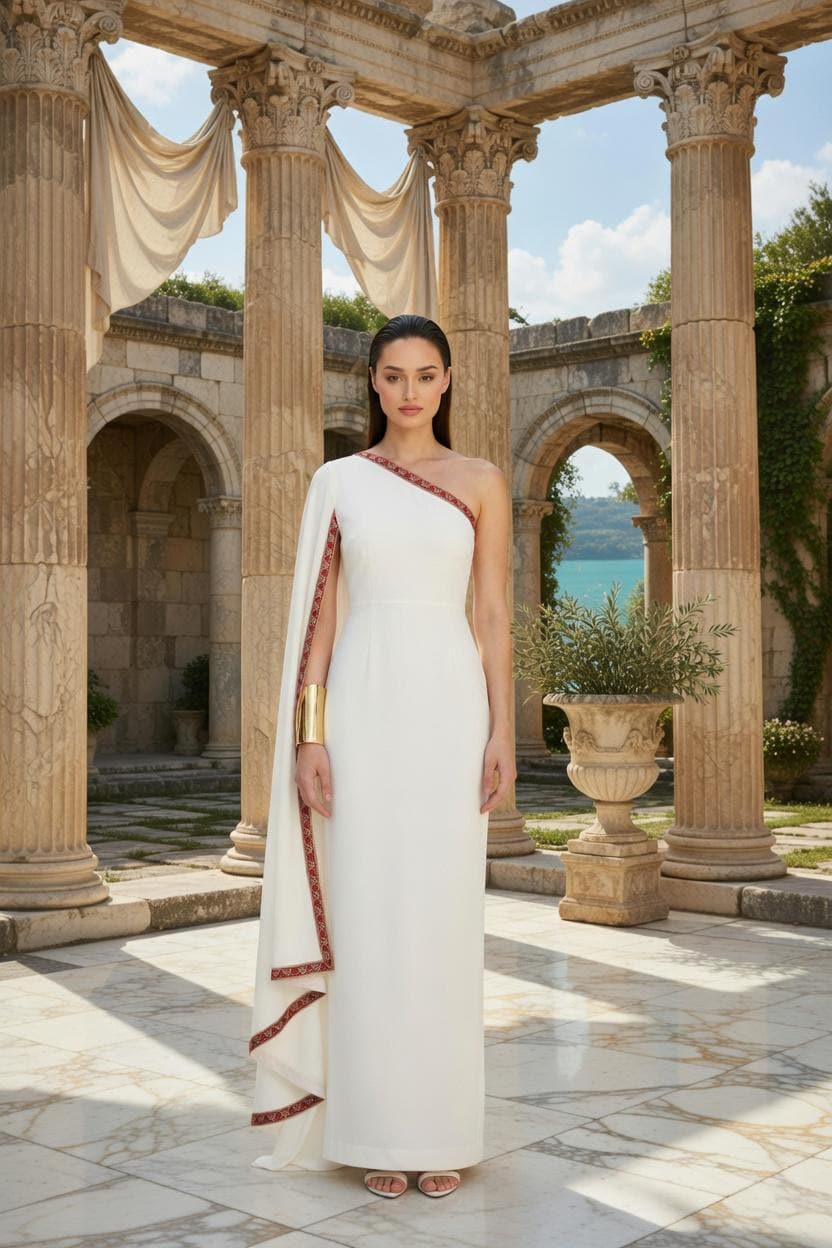 one shoulder goddess dress Feeling Like A Goddess White One Shoulder Maxi Dress  Shop the Mint