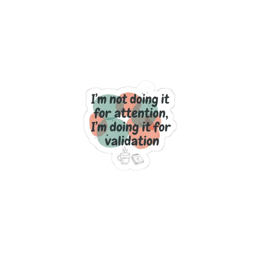 Confession Meme Sticker | Relatable Mood-overlay, Doodle Typography - Etsy