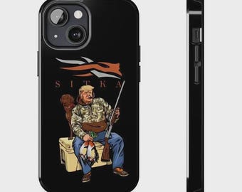 Vintage Wasservogel Camo iPhone Hülle - Old School Entenjagd Schutzhülle