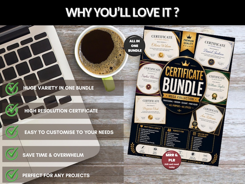 1500+ Certificate Bundle | Certificate Design, Certificate Pack ...