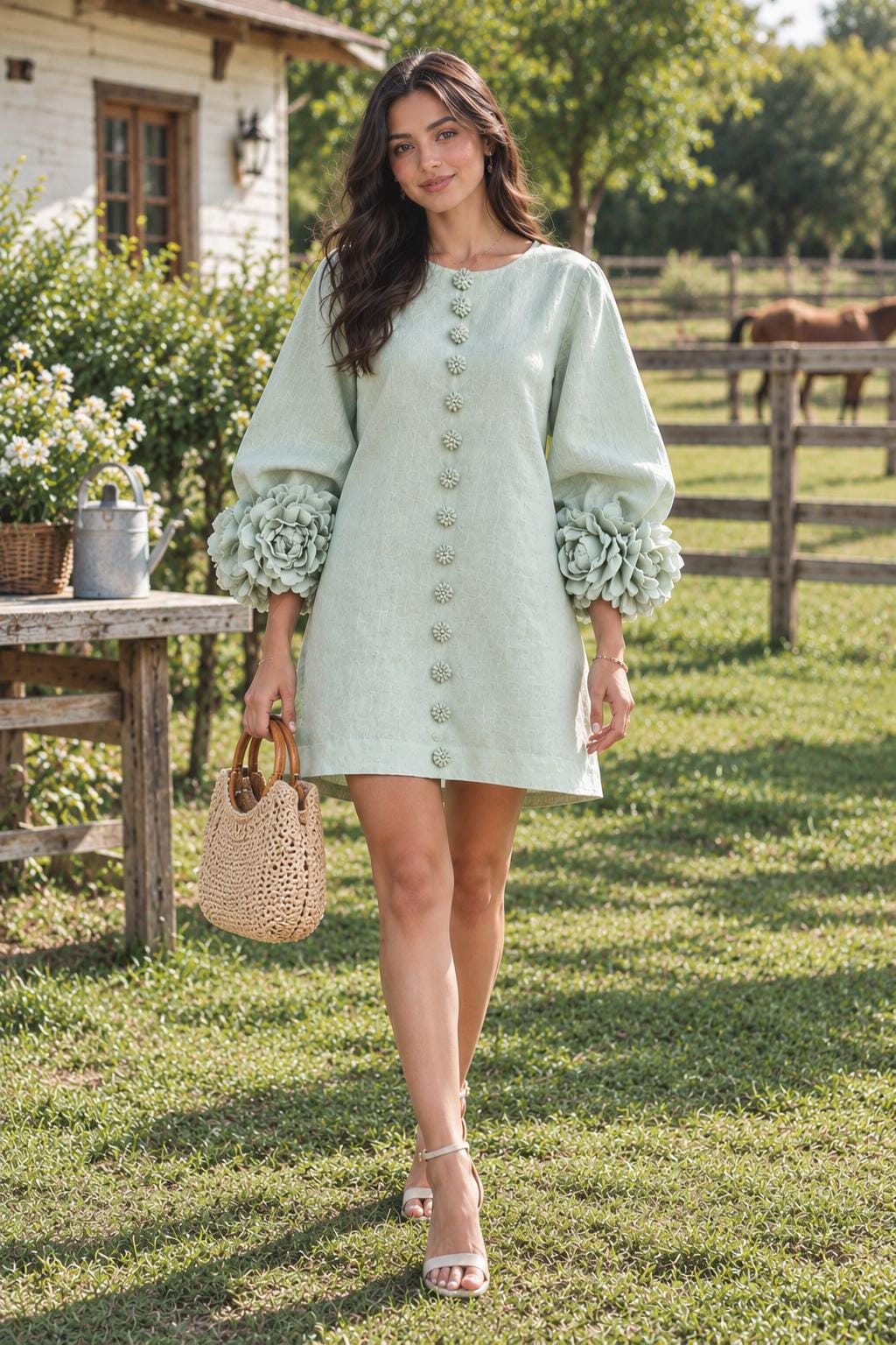 Mint Beach Dress