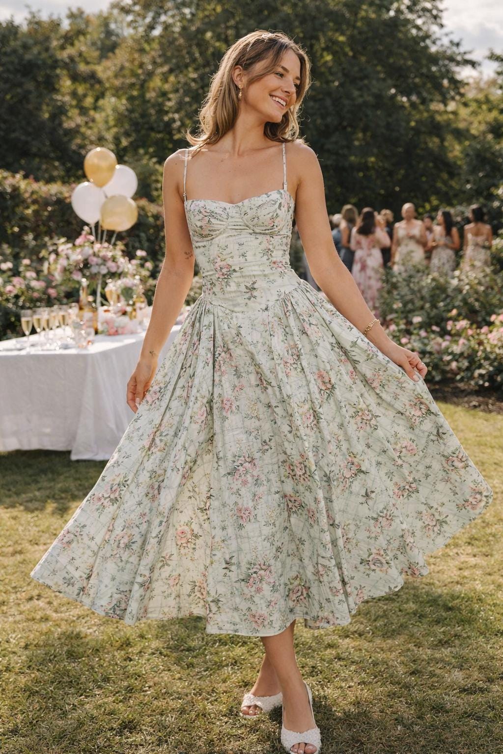 midi dress cottagecore Cottage Magic Midi Dress