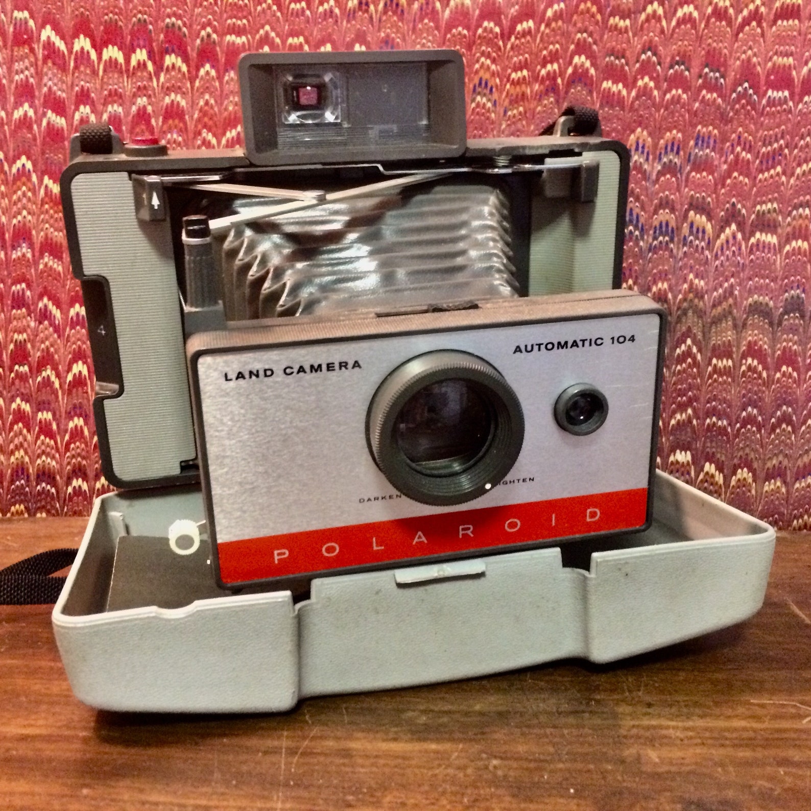 Polaroid 104 Land Camera Circa 1960s Instant Film Folding Etsy