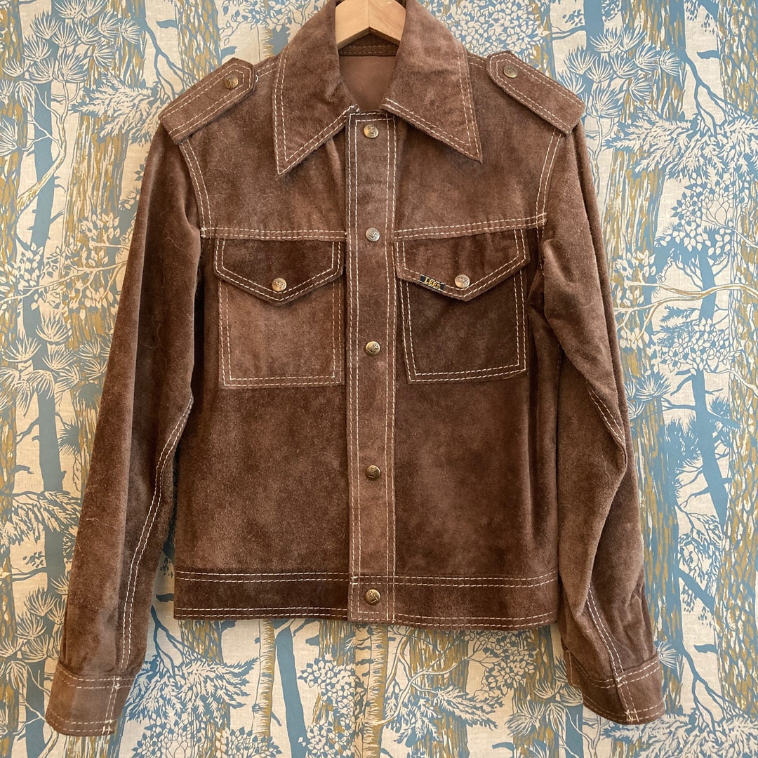 2024新発 by Pantsuit Suede 1970s Rare Lee Reversible Fully Jeans ジャケット・アウター