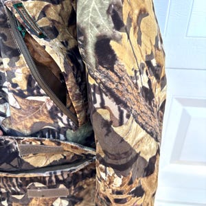 Remington Mossy Oak Realtree Camo Parka Coat M Biker Metal Outdoor image 5