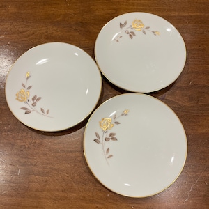 Vintage Noritake Rosewin 6584 Bread & Butter Plates set of 6