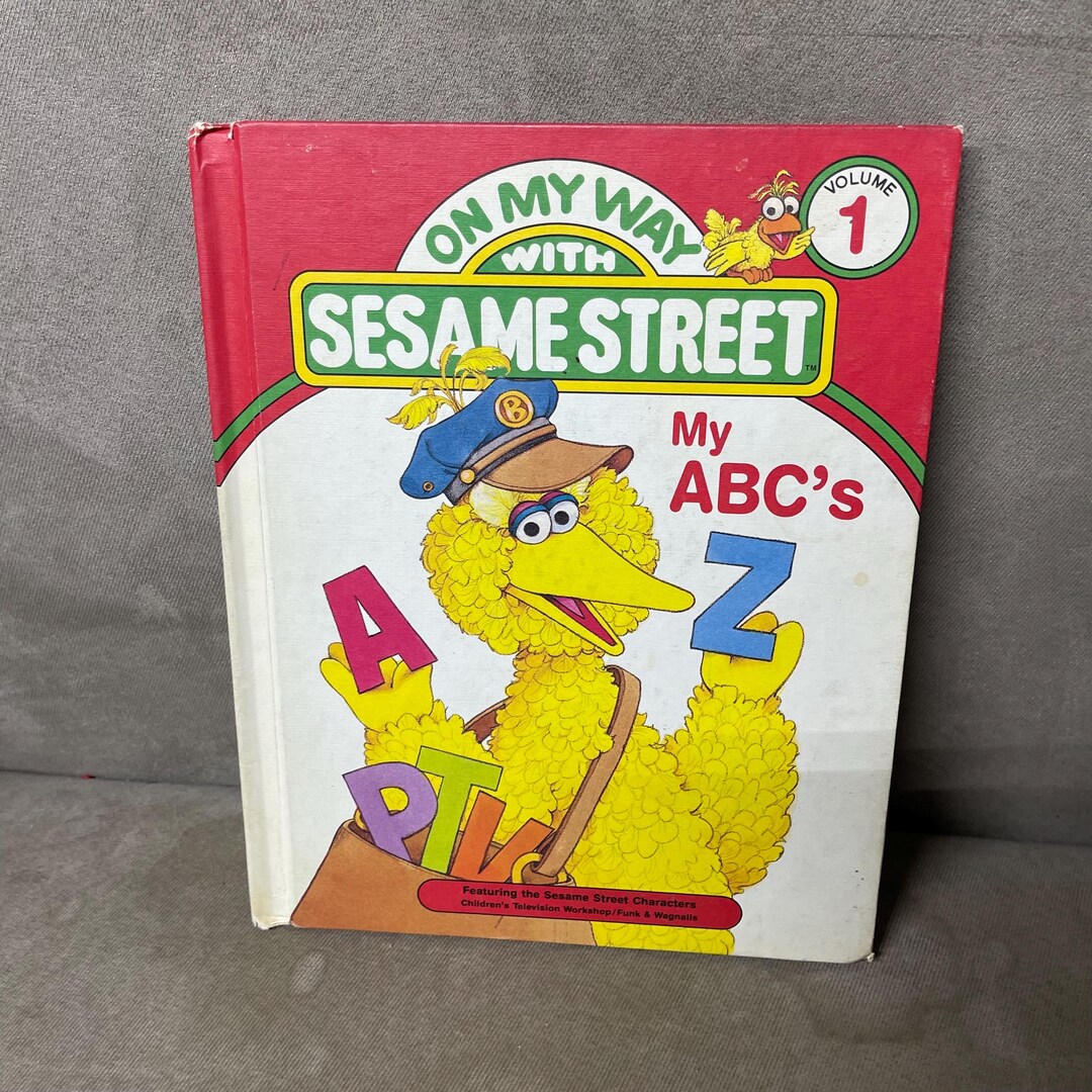On My Way to Sesame Street My Abcs Volume 1 - Etsy Israel