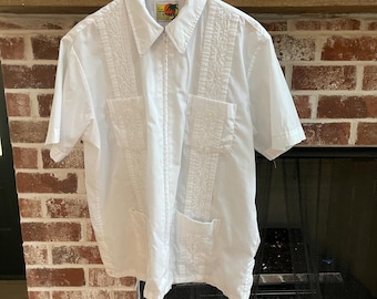 ミュージシャン buddix Guayabera Zip SS FANTASTICS Vintage 1990's Zipper Guayabera Shirt - Etsy