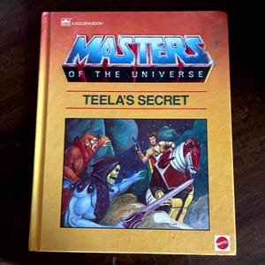 Masters of the Universe Hardcover-Bücher - Gefährliche Spiele, Tesla’s Geheimnis, Neue Meister von Eternia Buch Teslas Secret