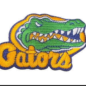 Toppa ricamata termoadesiva dei Florida Gators
