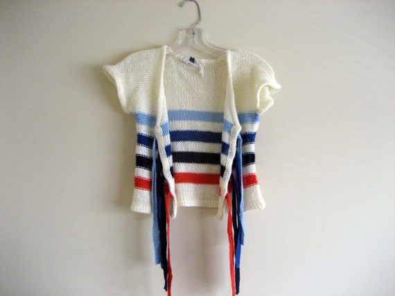 SALE // Adorable short cardigan sweater - small  … - image 2