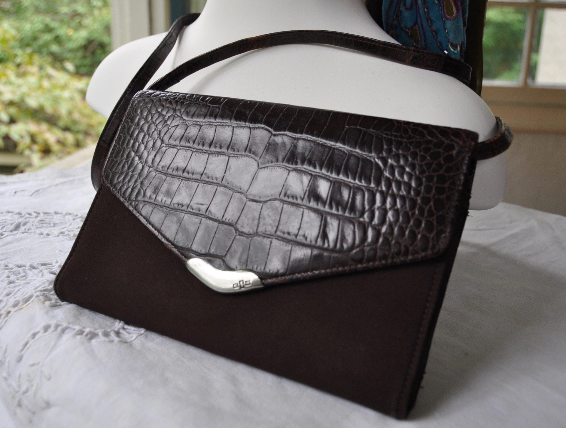 バッグ 80s vintage Ralph Lauren hand bag Vintage Authentic Ralph Lauren Bag, Vintage Ralph Lauren Top