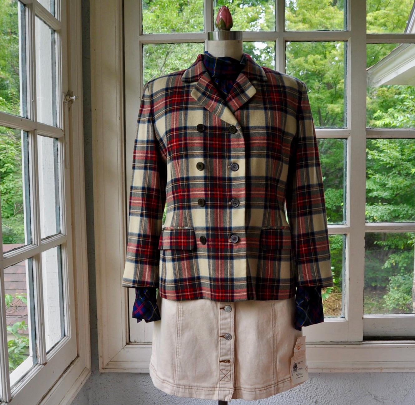 ジャケット・アウター 90s vintage double tailored jacket 90s Double Breasted - Etsy